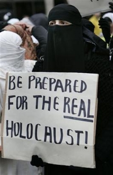 Muslims Threaten-Holocaust-Over-Cartoon
